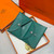 Hermes H083035CK10 Calvi Duo card holder H91007