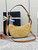Prada 1BC194 Prada Arqué Raffia  Shoulder Bag Nature