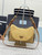 Prada 1BC194 Prada Arqué Raffia  Shoulder Bag Nature