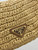 Prada 1BC194 Prada Arqué Raffia  Shoulder Bag Nature