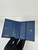 Prada Small Saffiano Leather Wallet 1MV204 Blue