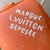 LV M27158 Louis Vuitton Mini Dopp Kit Bag Orange