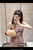 Fendi 8BS105ABVEF0K7E Mamma Baguette Small Pale pink nappa leather mini bag 8677