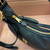 MiuMiu 5BC161 Leather Hobo Shoulder Bag Black