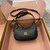 MiuMiu 5BC161 Leather Hobo Shoulder Bag Black