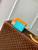 Louis Vuitton M13801  LV x TM Carteira Compacta Noa Blue