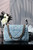 Chanel Maxi Flapbag 25C Washed Denim AS5734 Blue