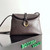 Bottega Veneta BV 806034V4SJ12250 Medium Liberta Bag Dark Brown