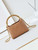 Chanel AS4189 Hobo braided With top handle Shiny Lambskin & Gold-Tone Metal Brown