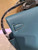 Hermes H084109CK25 Kelly Messager Shoulder Togo 25 bags Sky Blue Silver