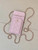 Chanel AP0990 25B Phone Bag Grained Shiny Calfskin Gold-Tone Metal Pink