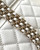 Chanel AP4407 Vanity with Chain Grained Calfskin White