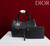 Dior M2821 Medium Dior Toujours Bag Black Macrocannage Grained Calfskin