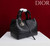 Dior M2821 Medium Dior Toujours Bag Black Macrocannage Grained Calfskin