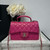 Chanel AS2431 Mini Classic Handbag With Top Handle Lambskin CC19007