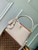LV M12929 Louis Vuitton Capucines MM Souple Bag Greige