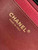 Chanel AP4404  25C Vanity with Chain Lambskin & Gold-Tone Metal Wine Red