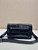 Prada 2VD073 Wax leather shoulder bag Black