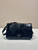 Prada 2VD073 Wax leather shoulder bag Black