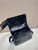 Prada 2VD073 Wax leather shoulder bag Black