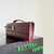 Bottega Veneta BV 836810 Andiamo Clutch Wine Red