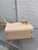 Dior M0531OUQA_M030 Small Lady Dior Bag with Strap Nude Pink Cannage Lambskin
