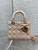 Dior M0531OUQA_M030 Small Lady Dior Bag with Strap Nude Pink Cannage Lambskin
