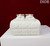 Dior Medium Dior Caro Backpack White Macrocannage Lambskin M6301
