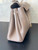 Balenciaga 7897442 Rodeo Handbag Large in Pink smooth calfskin aged-Silver