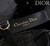 Dior M2820 Large Dior Toujours Bag Black Flat Macrocannage Calfskin
