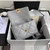Chanel As1160 Chanel 19 Handbag Flap Lambskin B04852 94305 Grey