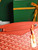 Goyard ROUETSPMLTY07CL07P Rouette Structuré PM Bag Orange