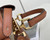 Fendi 8BN244 Peekaboo Mini Caramel leather bag 2125