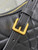 Dior S5232 Miss Caro Diorling Mini Bag with Chain Black Macrocannage Lambskin