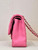 Chanel A01112 Flap Classic 11.12 Handbag Calfskin Pink