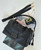 Fendi 8BR834AQ0DF0E65 Mamma Baguette Large Black nappa leather bag 8677L