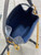 Dior M2271 Medium C'est Dior Bag Blue Denim Dior Oblique Jacquard M2029