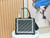 Dior M1404PEHW_M933 Dioramour Small Dior Book Tote with Strap M9702