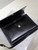 YSL 634723 SUNSET TOP HANDLE IN SMOOTH LEATHER Black