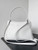 Balenciaga 7897722 Rodeo Handbag Medium in White smooth calfskin aged-gold