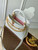 LV M12279 Louis Vuitton Capucines MM Handbag Silver Sea