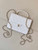 Chanel 25SS Flap Bag Lambskin With Top Handle AS4450 White