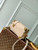LV M14571 Louis Vuitton Side Trunk PM Bag Biscuit