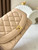 Chanel A2221 Chanel Apricot Lambskin Medium Diana Shoulder Bag 181716