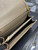 YSL 585031 Saint Laurent Becky Chain Shoulder Bag Leather Apricot