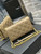 YSL 585031 Saint Laurent Becky Chain Shoulder Bag Leather Apricot