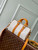 LV M15076 Louis Vuitton Keepall Bandoulière 25 Bag Off-White