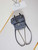 Chanel AS3860 Backpack Grained Shiny Calfskin Gold Gray