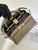 Fendi 8BN244 Peekaboo Mini brown leather bag 2125