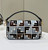 Fendi 8BR600 Baguette Medium bag with FF embroidery 0159BM Brown& Blue